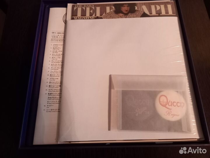 Queen Live AT Rainbow '74 Super Deluxe Box Japan
