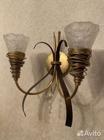 Люстра+2 бра