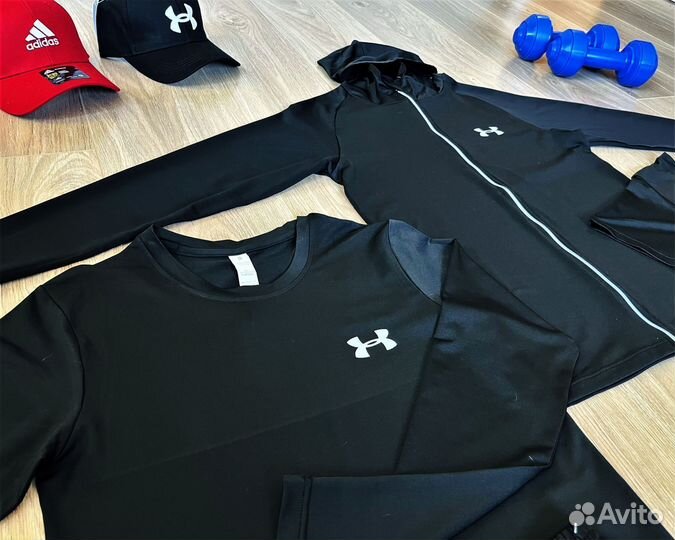 Рашгард Under Armour Black - 5/1, 2/79