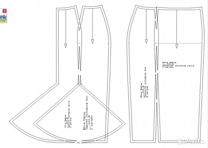 Разработка лекал