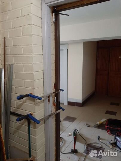 Сварка дверей. Устранение перекоса