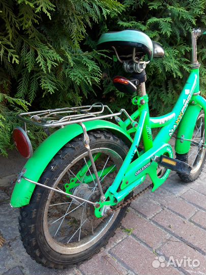 Детский четырехколесный велосипед