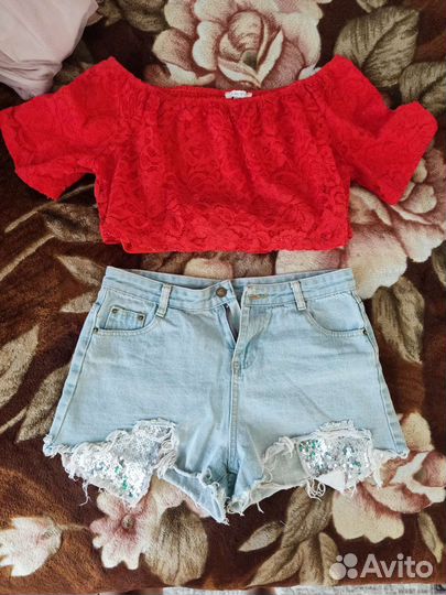 Вещи пакетом на подростка девочку