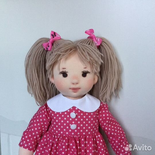 Новая игровая вальдорфская кукла. Два наряда