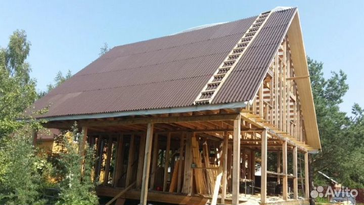 Кровельные работы, замена кровли, ремонт крыш