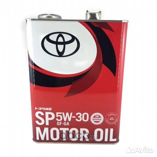 Масло моторное Toyota Motor Oil SP 5W30 4 л. синт