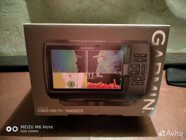 Эхолот garmin striker vivid 7sv