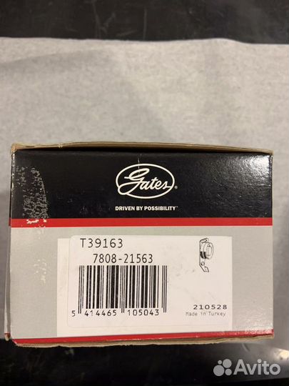 Натяжной ролик ремня генератора Gates T39163