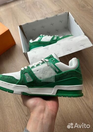 Кроссовки Louis Vuitton Green