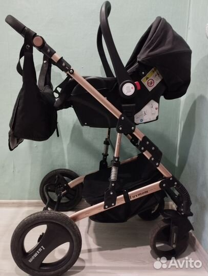 Коляска luxmom 3 в 1