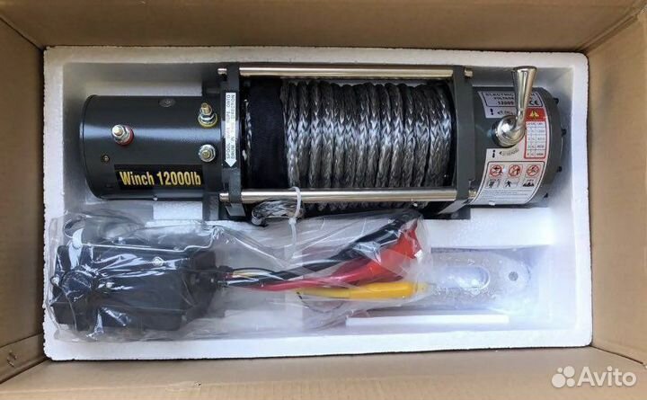 Лебедка Winch 12000 lbs / 5,5 кевлар