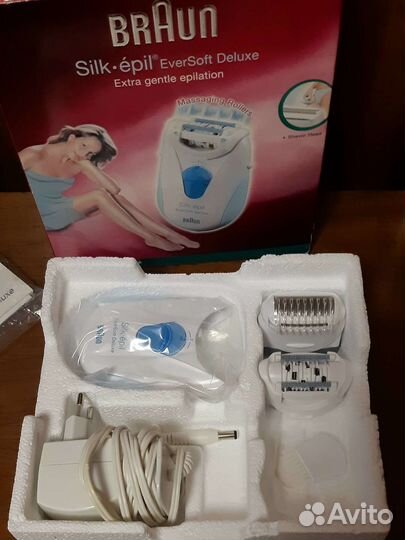 Эпилятор braun EverSoft Deluxe 2270 новый