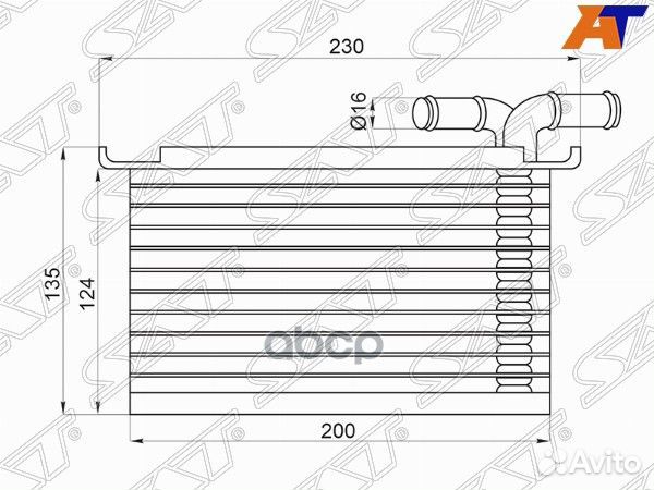 Интеркулер audi A1/S1 10/A3/S3 03/volkswagen