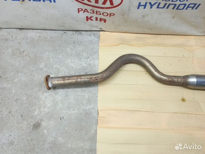 Глушитель задняя часть Hyundai h1 D4CB