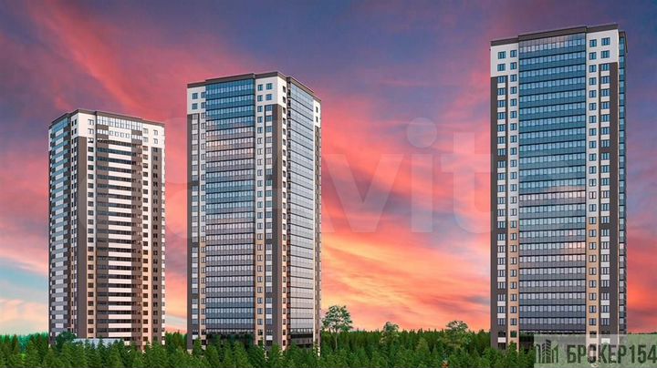 Квартира-студия, 32,9 м², 18/27 эт.