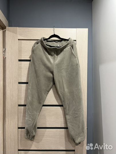 Спортивный костюм плюшевый женский оверсайз