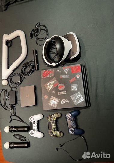 PS4 pro 1TB SSD и VR