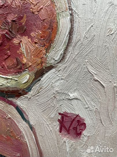 Картина маслом инжир