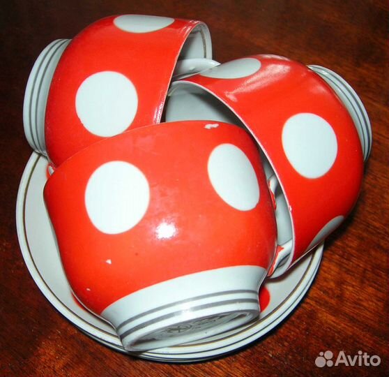 Чашка с блюдцем. Новые и б/у