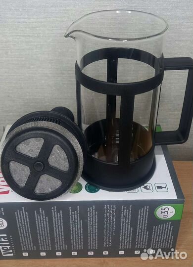 Чайник заварочный стеклянный френч-пресс Vetta