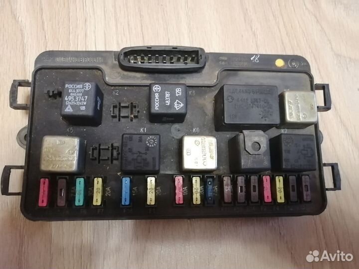 Монтажный блок предохранителей ваз 2114 2115