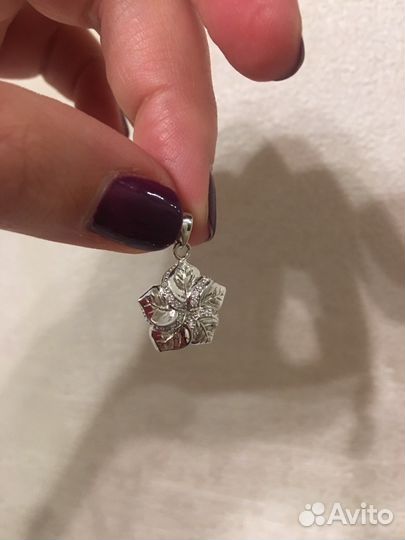 Подвеска из серебра