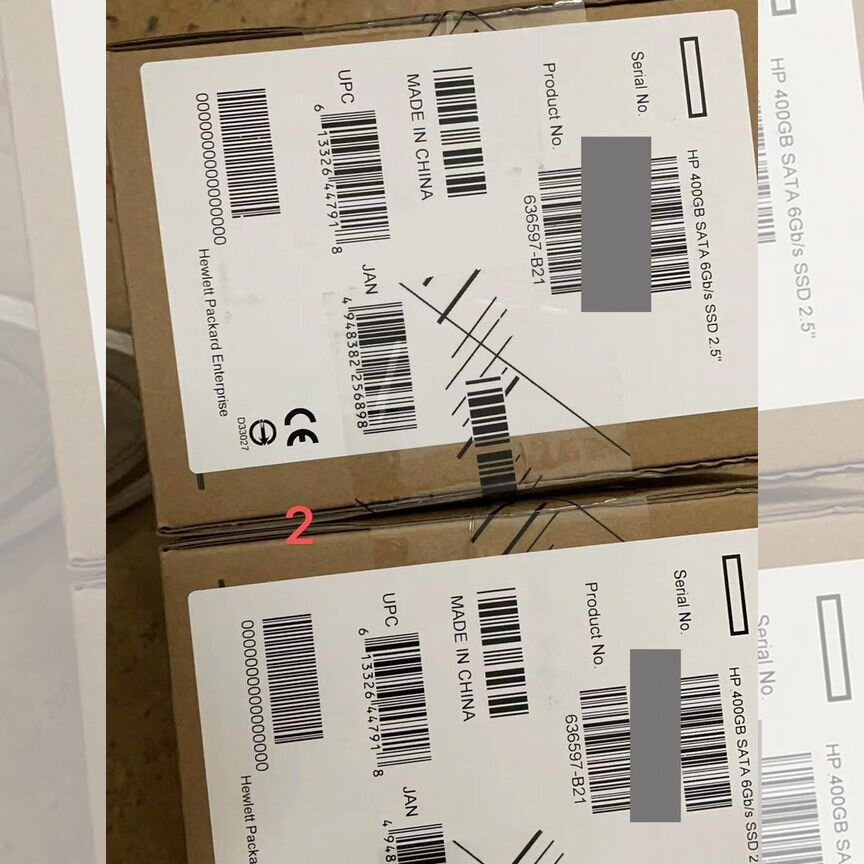 [636597-B21] Жесткий Диск Hp Ssd 400gb637072-001