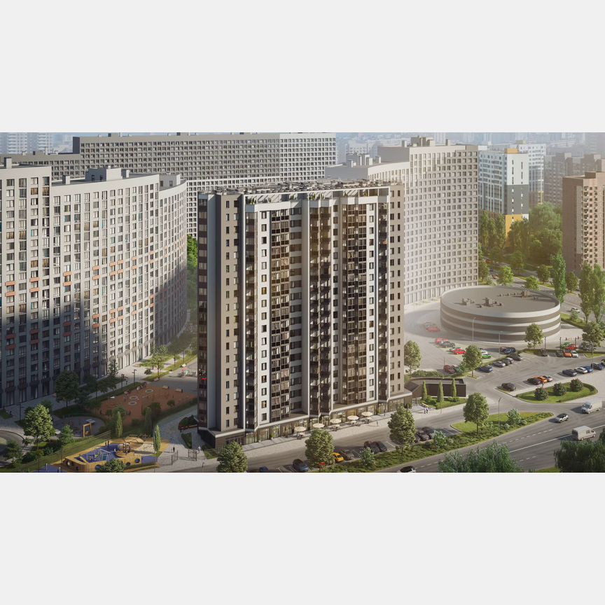 Квартира-студия, 23,1 м², 15/19 эт.