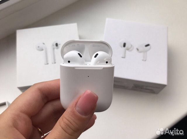 Airpods 2 (Люкс качество + Чехол)