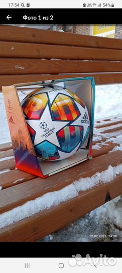 Футбольный мяч adidas оригинал