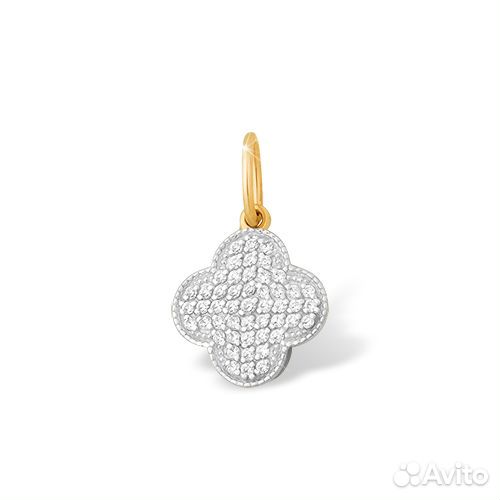 Подвеска с фианитами