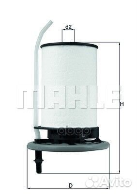 Фильтр топливный opel/fiat 1.3D-3.0D 10- KX398