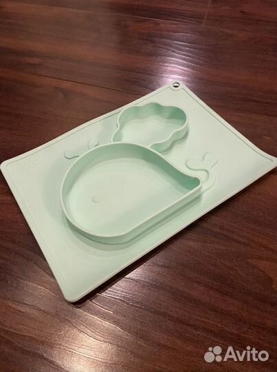 Силиконовая тарелка для малыша