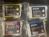 Epson T0802 T0803 T0804 T0805 для Epson Stylus