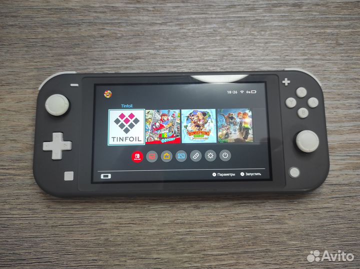 Прошитый Nintendo Switch Lite