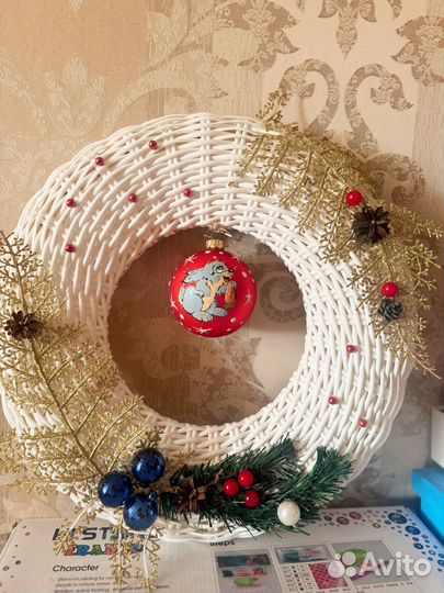 Новогодние украшения ручной работы