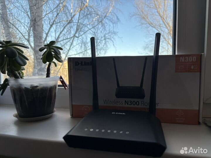 Wi-Fi роутер D-Link DIR-615S/RU/B1A, черный