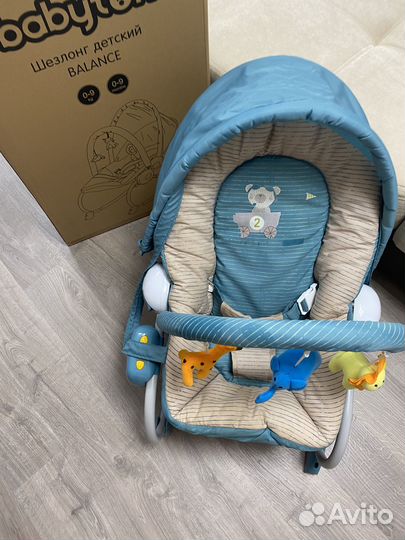 Шезлонг babyton
