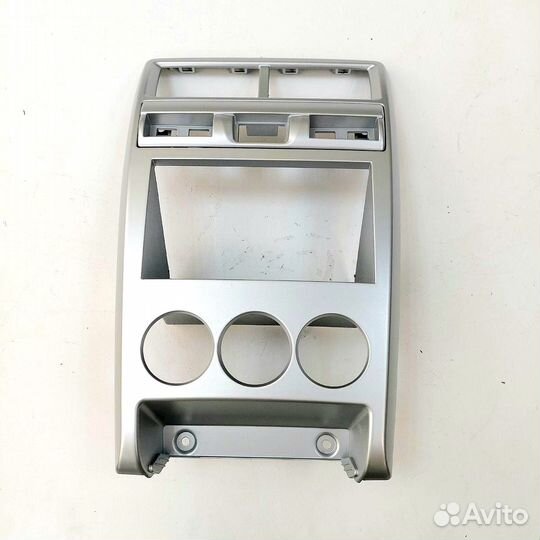 Центральная консоль Приора 2 серебро 2DIN