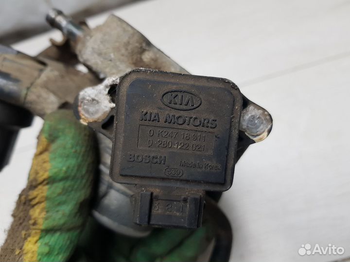 Дроссель Kia Rio 1 A6D 2003г