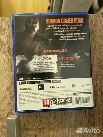 Resident evil 7 biohazard gold edition ps5 диск