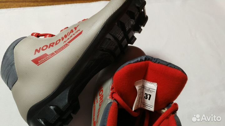 Лыжные ботинки Nordway 37. Nordik 36