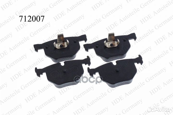 Колодки торм зад E65 03- 712007 HDE