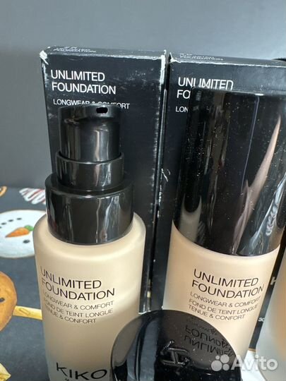 Kiko unlimited foundation/стойкая тональная основа