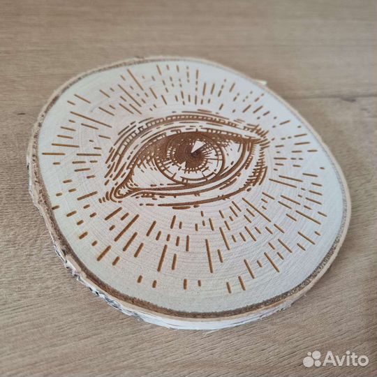 Подставки из спила дерева