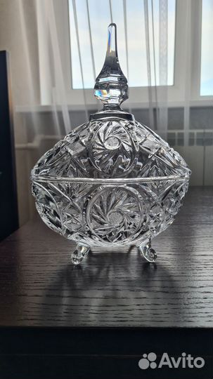 Вазы хрустальные, кувшин Польша, чсср, СССР