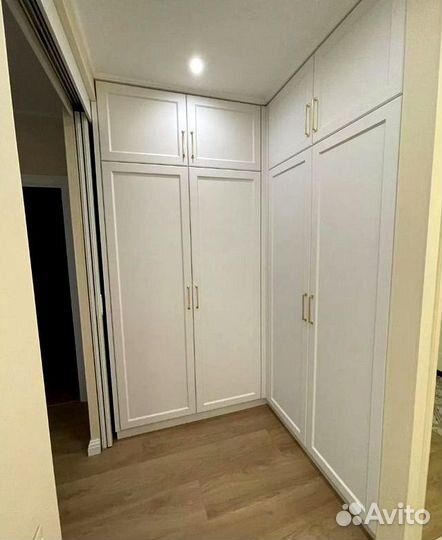 Гардеробная на заказ стильная под ключ