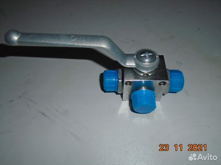 Кран S24*S24*S24 (M20*1.5) шаровой гидравлический