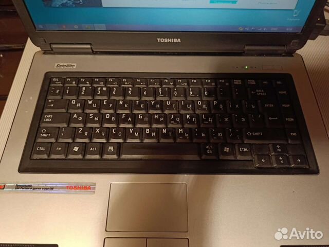 Ноутбук toshiba satellite