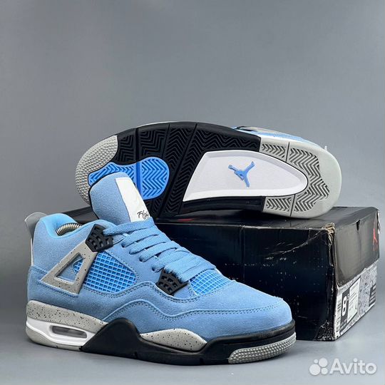 Кроссовки Nike Jordan 4 с мехом